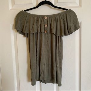 Off shoulder top